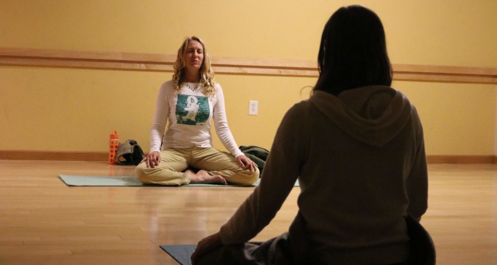 Free yoga offered by GLIDE