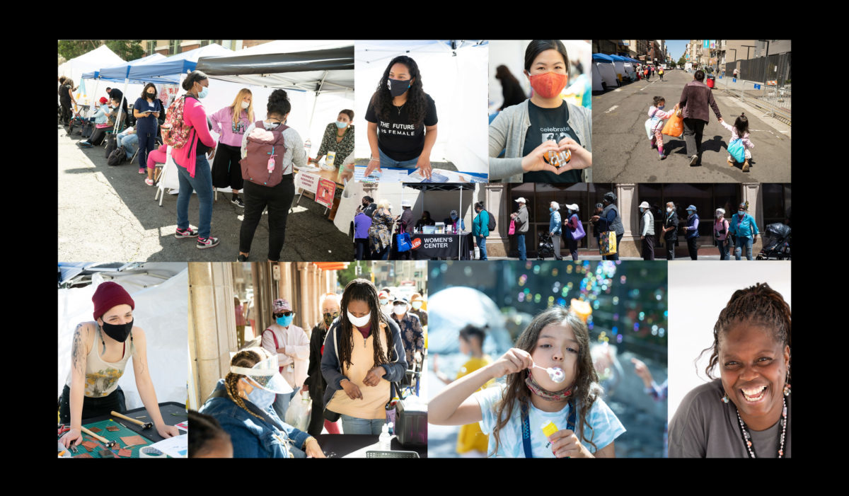 GLIDE and Community Partners Host Womxn’s Wellness Fair