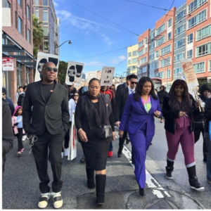 black, history, walking