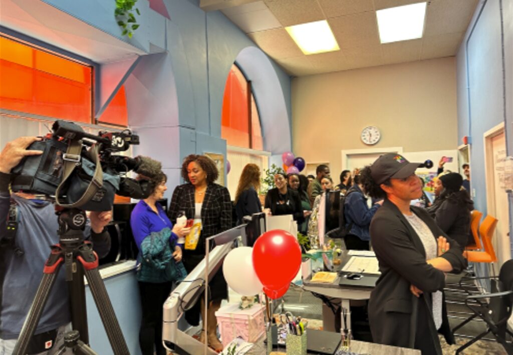 womens center inside launch office