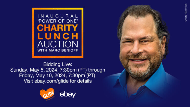 power lunch marc benioff 2024 auction
