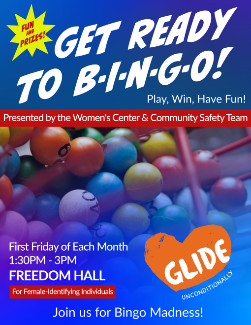 bingo flyer women's center