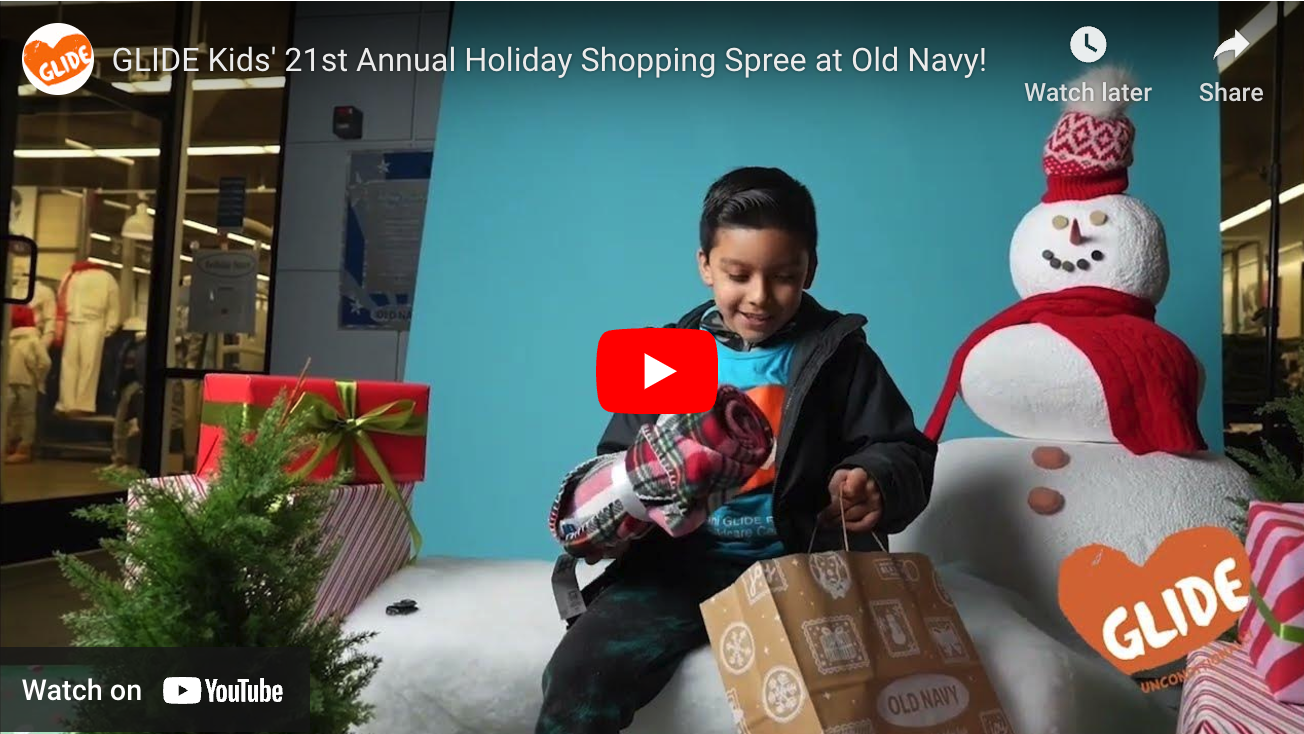 GLIDE Youth Celebrate the Season with 21st Annual Holiday Shopping Spree at Old Navy