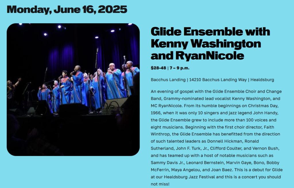 glide ensemble jazz festival 2025