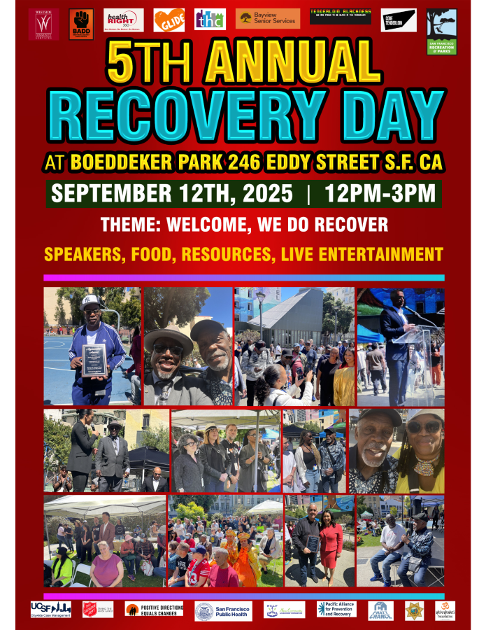 Recovery Day 2025 Flyer