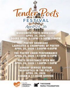 tender poets festival flyer
