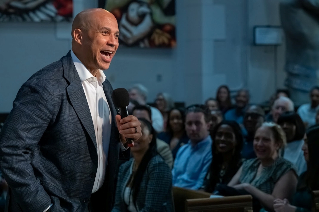 Cory Booker at GLIDE in SF: A Message of Love and Action