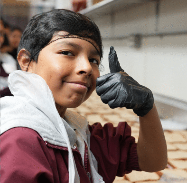 student volunteer